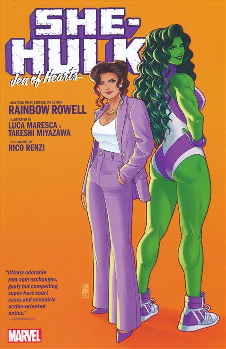 SHE-HULK BY RAINBOW ROWELL VOLUME 02 JEN OF HEARTS