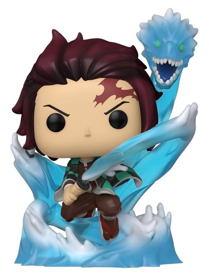 POP! ANIMATION: DEMON SLAYER: TANJIRO WITH DRAGON (GLOW)
