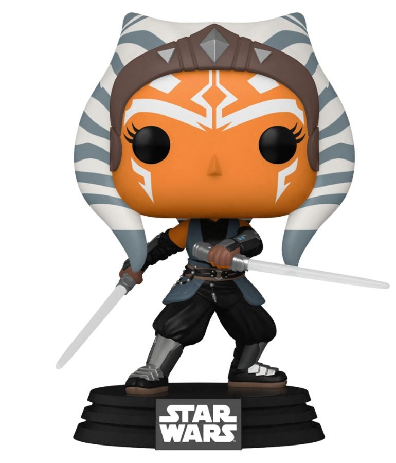 POP! STAR WARS MANDALORIAN: AHSOKA WITH LIGHTSABERS