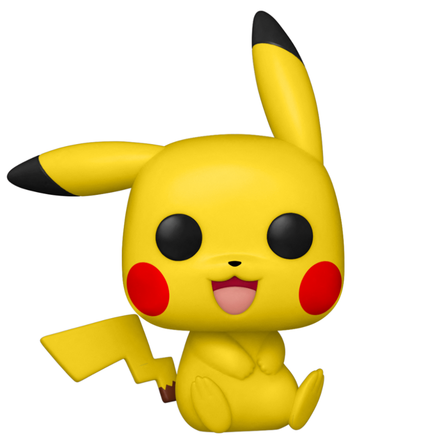 POP! GAMES: POKEMON: PIKACHU SITTING