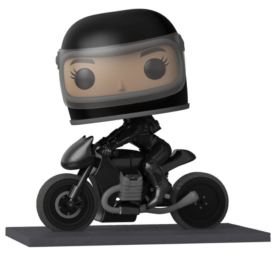 POP! MOVIES: THE BATMAN: SELINA KYLE ON MOTORCYCLE