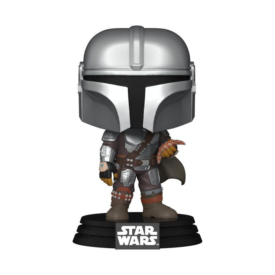 POP! STAR WARS BOOK OF BOBA FETT: MANDALORIAN W/ POUCH