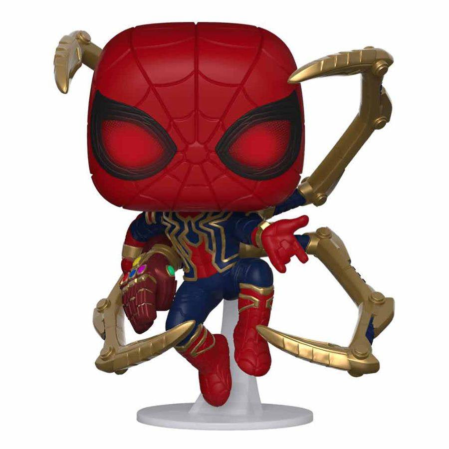 POP! MOVIES: AVENGERS ENDGAME: IRON SPIDER WITH NANO GAUNTLET (GLOW)