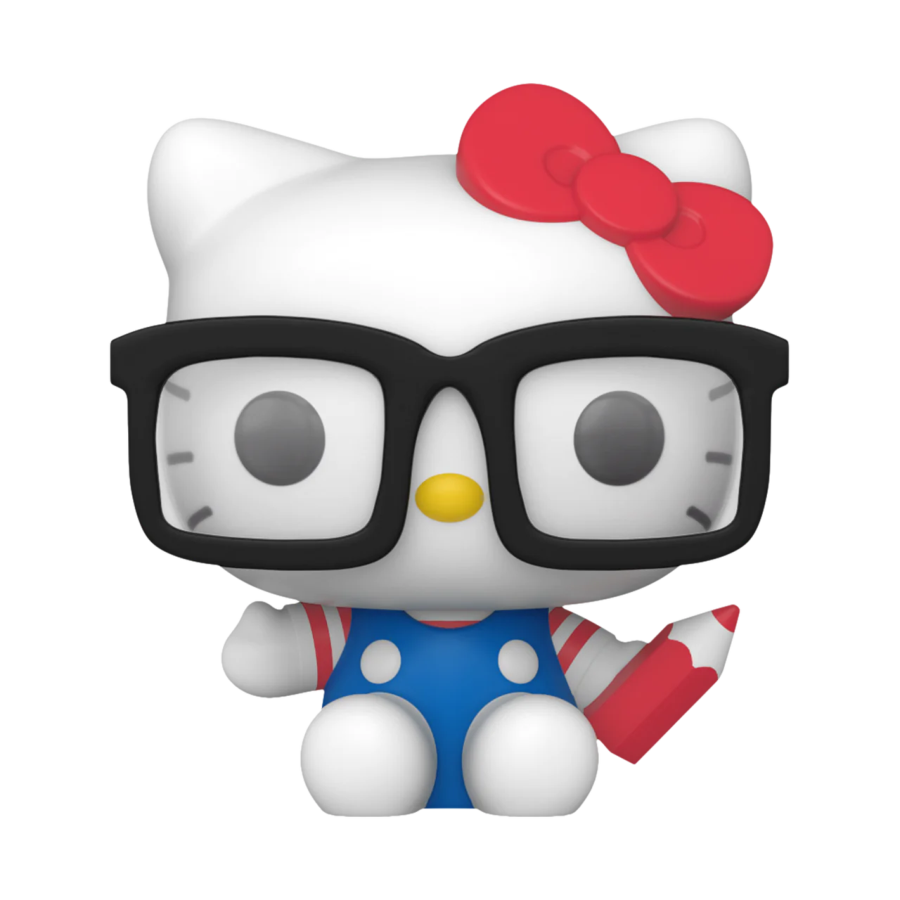 POP! HELLO KITTY: HELLO KITTY HIPSTER NERD WITH GLASSES