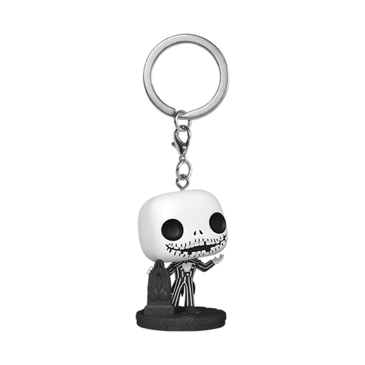 POCKET POP! DISNEY: NIGHTMARE BEFORE CHRISTMAS: JACK 30TH ANNIVERSARY KEYCHAIN