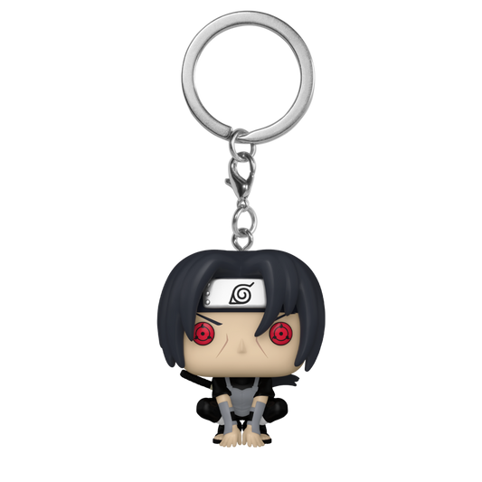 POCKET POP! ANIMATION: NARUTO: ITACHI UCHIHA (MOONLIT) KEYCHAIN