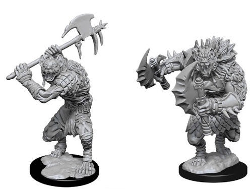 DUNGEONS & DRAGONS NOLZUR'S MARVELOUS UNPAINTED MINI: GNOLLS