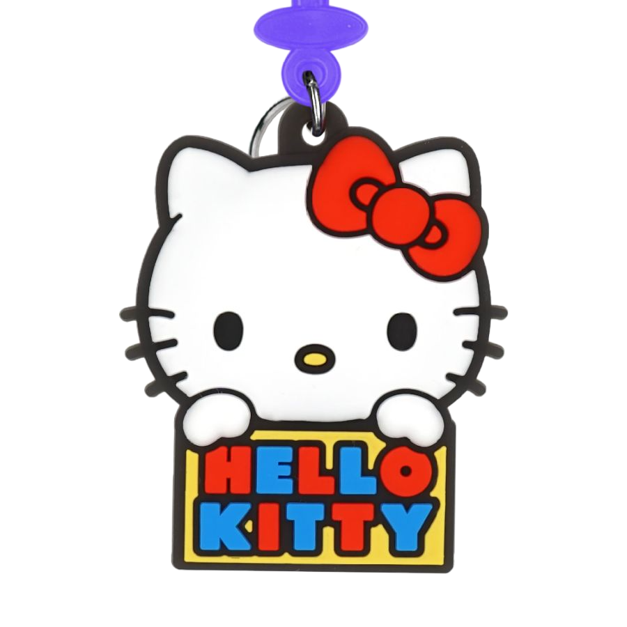 HELLO KITTY: HELLO KITTY SOFT TOUCH BAG CLIP