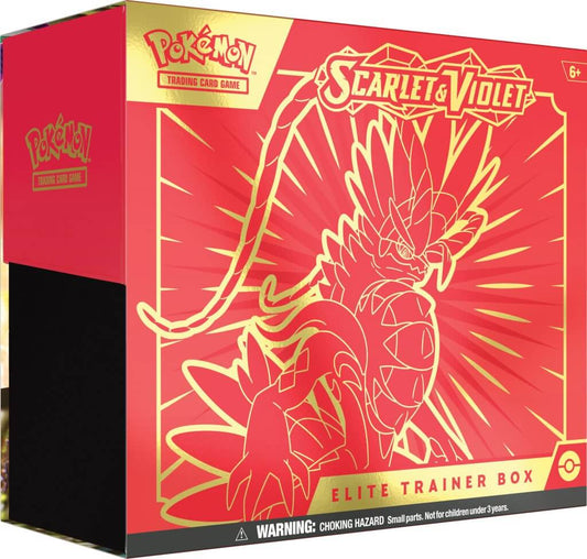 POKEMON SCARLET & VIOLET ELITE TRAINER BOX - KORAIDON