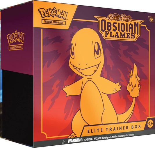 POKEMON SCARLET & VIOLET OBSIDIAN FLAMES ELITE TRAINER BOX