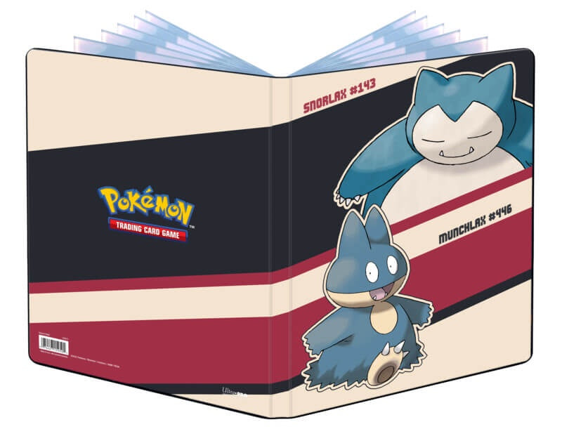 POKEMON 9 POCKET PORTFOLIO MUNCHLAX & SNORLAX