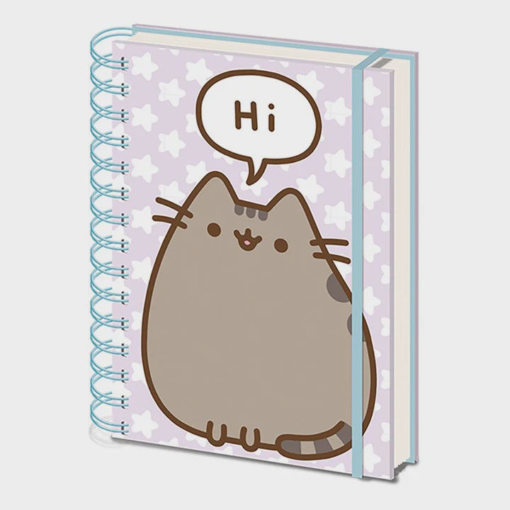 PUSHEEN SPIRAL NOTEBOOK