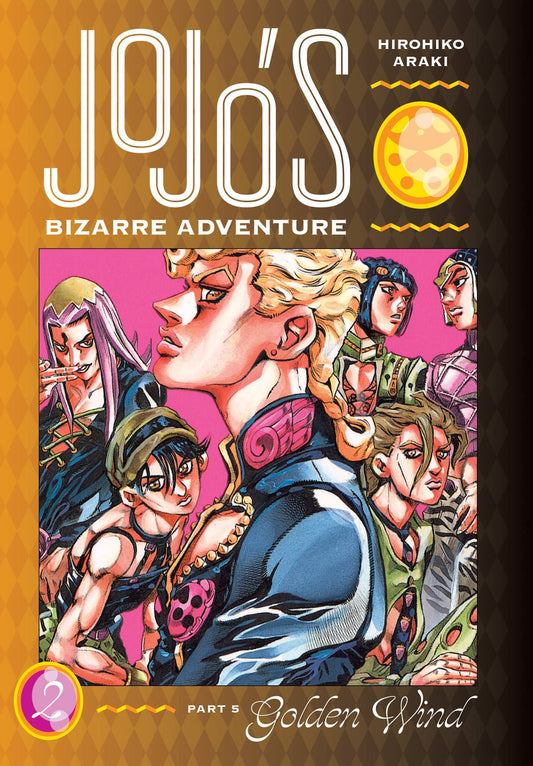 JOJOS BIZARRE ADVENTURE PART 5 GOLDEN WIND VOLUME 02 HC