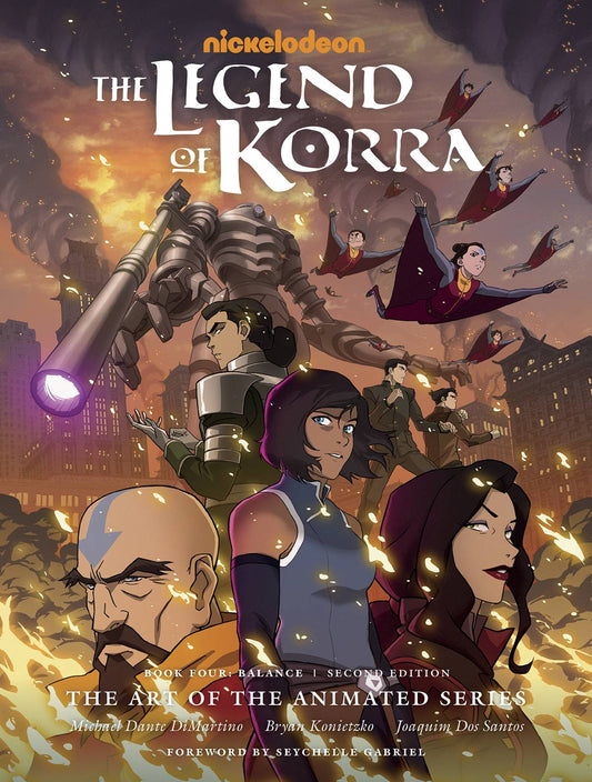 LEGEND OF KORRA ART ANIMATED BOOK 04 BALANCE 2ND EDITION