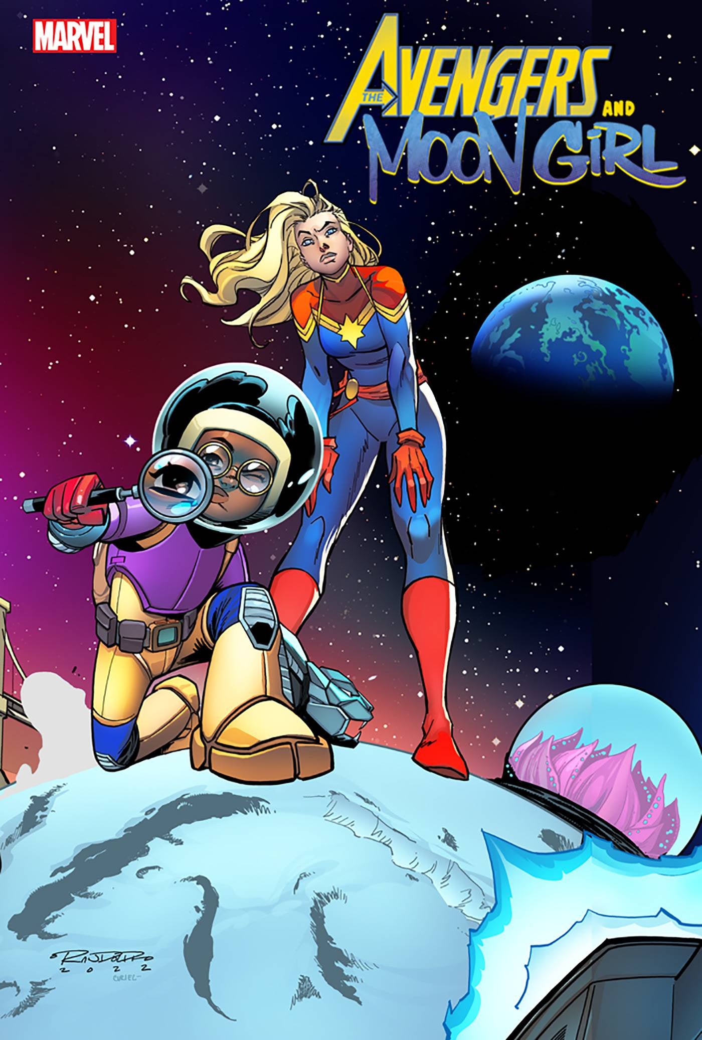 AVENGERS MOON GIRL #1 RANDOLPH CONNECTING VARIANT