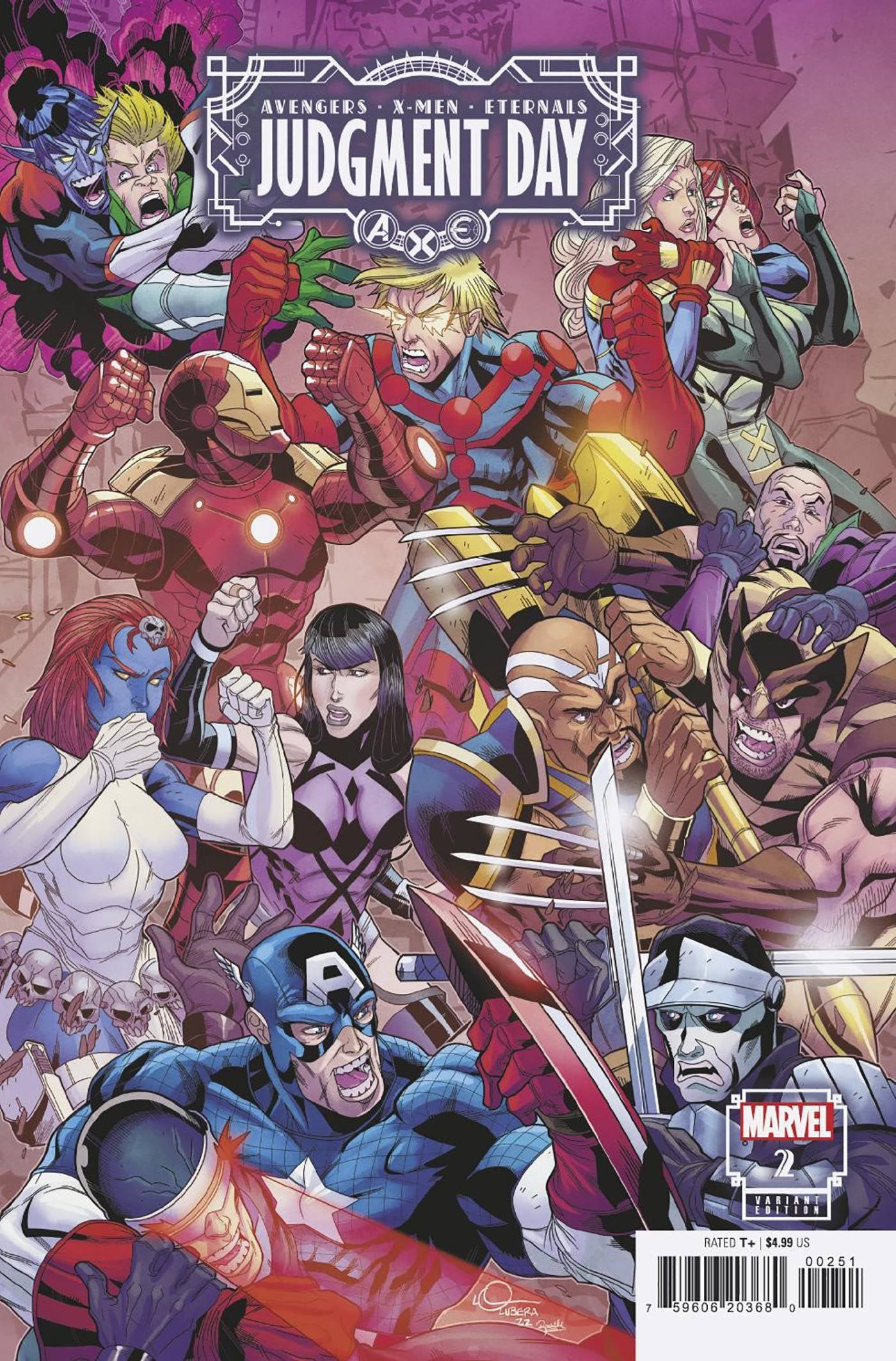 AXE JUDGMENT DAY #2 (OF 6) LUBERA VARIANT