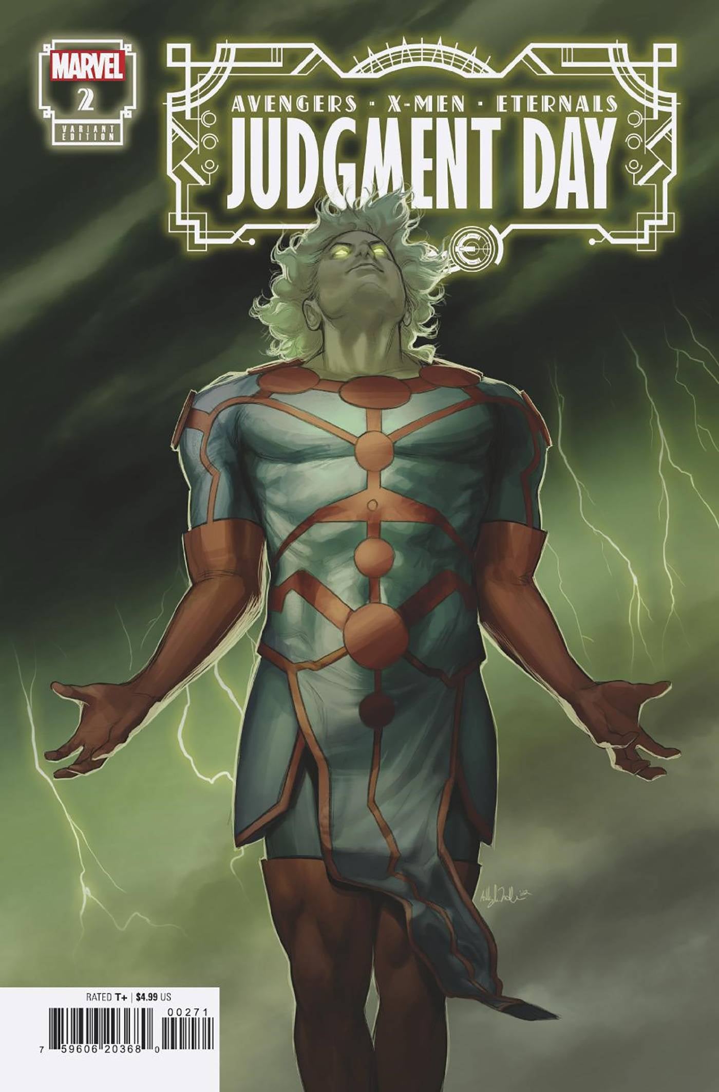 AXE JUDGMENT DAY #2 (OF 6) WITTER MEN OF AXE VARIANT
