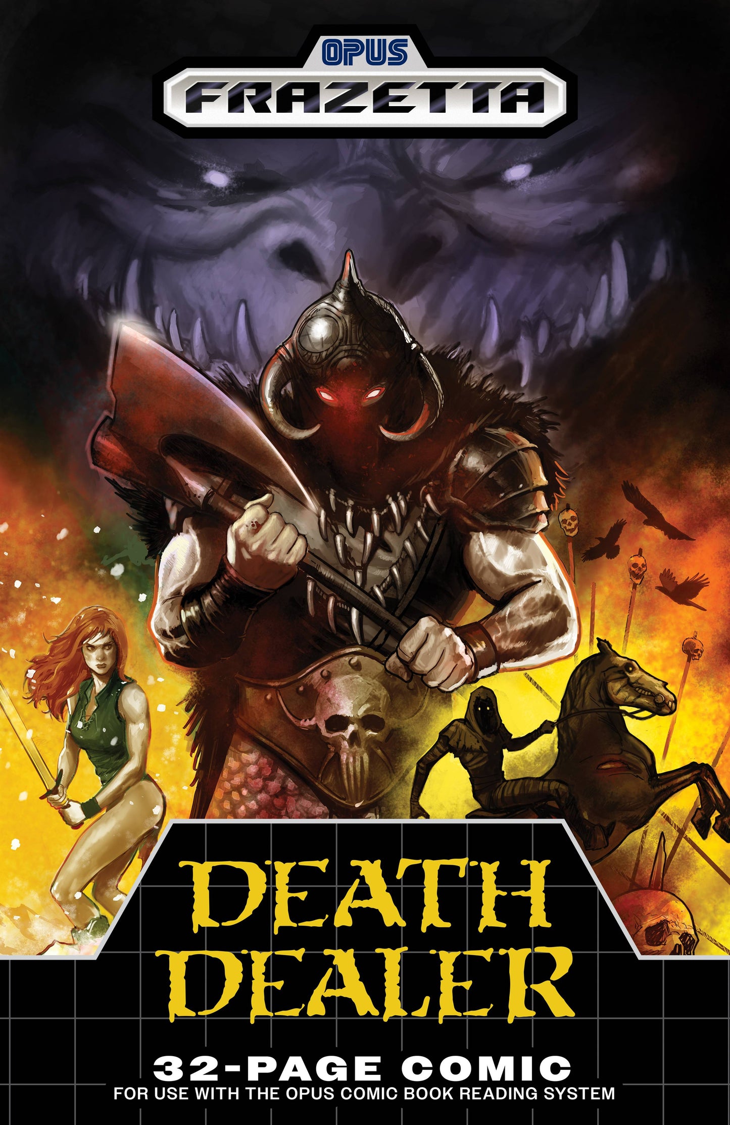 FRANK FRAZETTA DEATH DEALER #4 CVR C VIDEO GAME