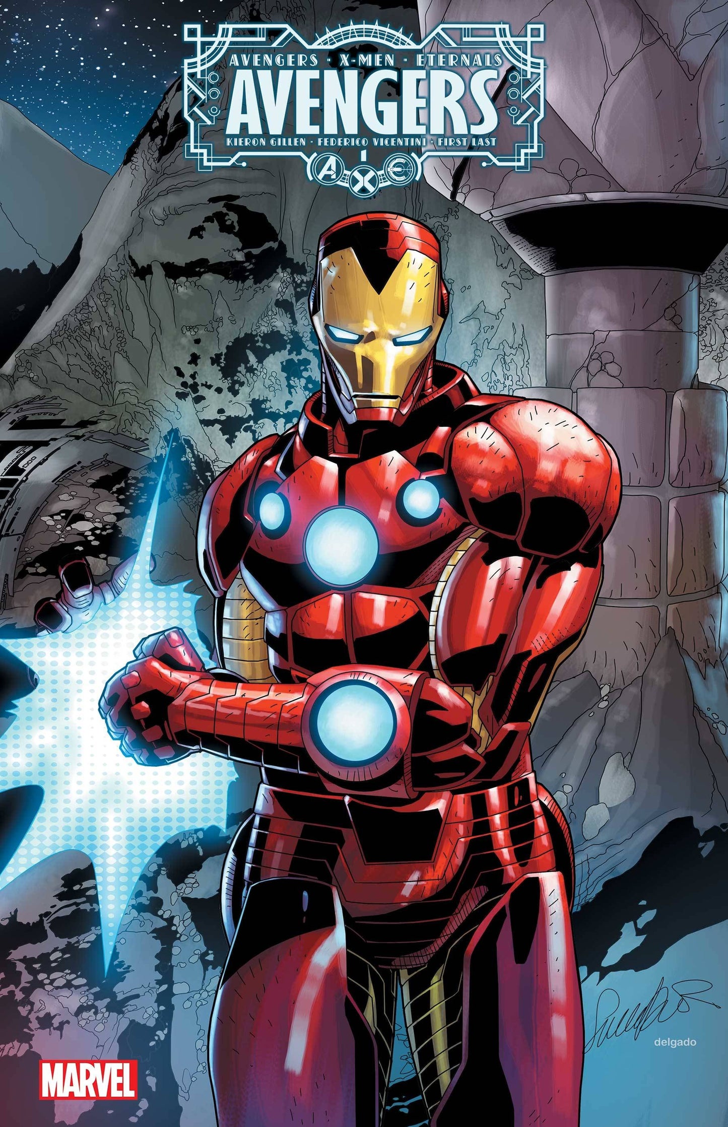 AXE AVENGERS #1 LARROCA CONNECTING VARIANT AXE