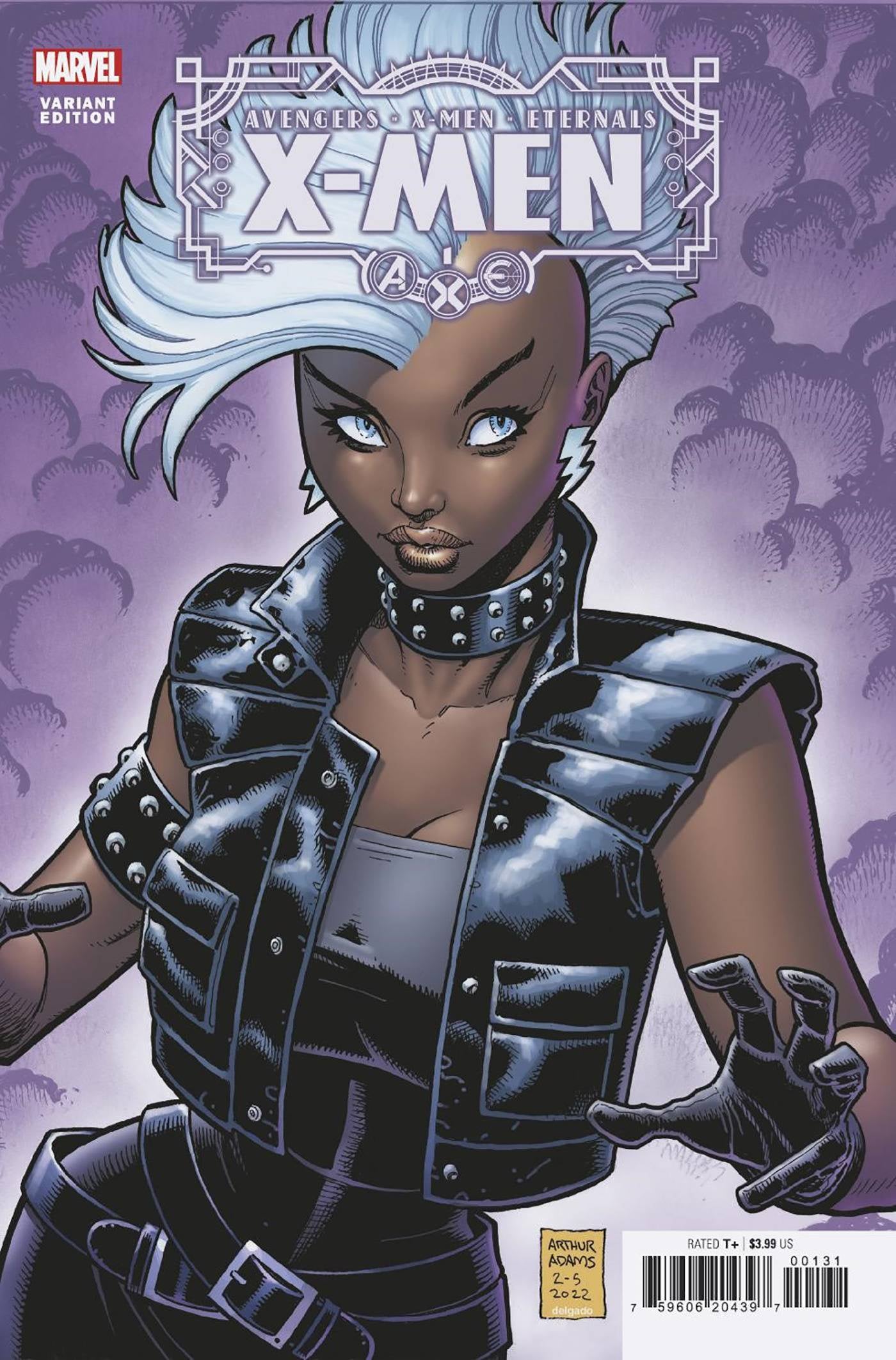 AXE X-MEN #1 ARTHUR ADAMS VARIANT AXE