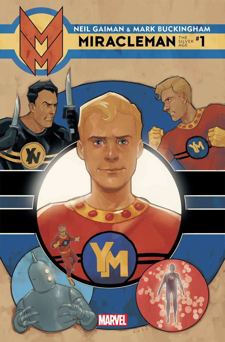 MIRACLEMAN BY GAIMAN & BUCKINGHAM SILVER AGE #1 NOTO VARIANT