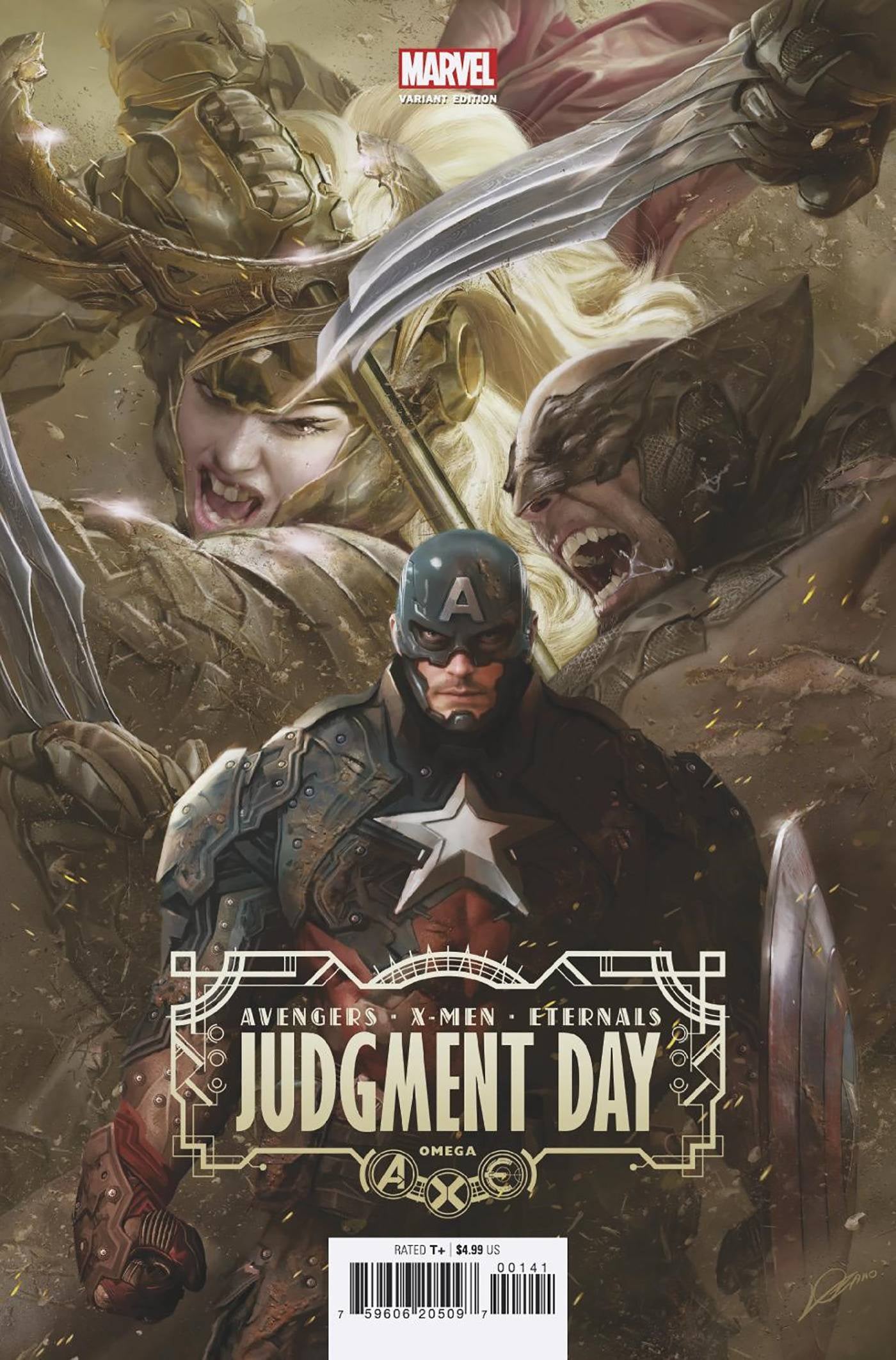 AXE JUDGMENT DAY OMEGA #1 LOZANO VARIANT