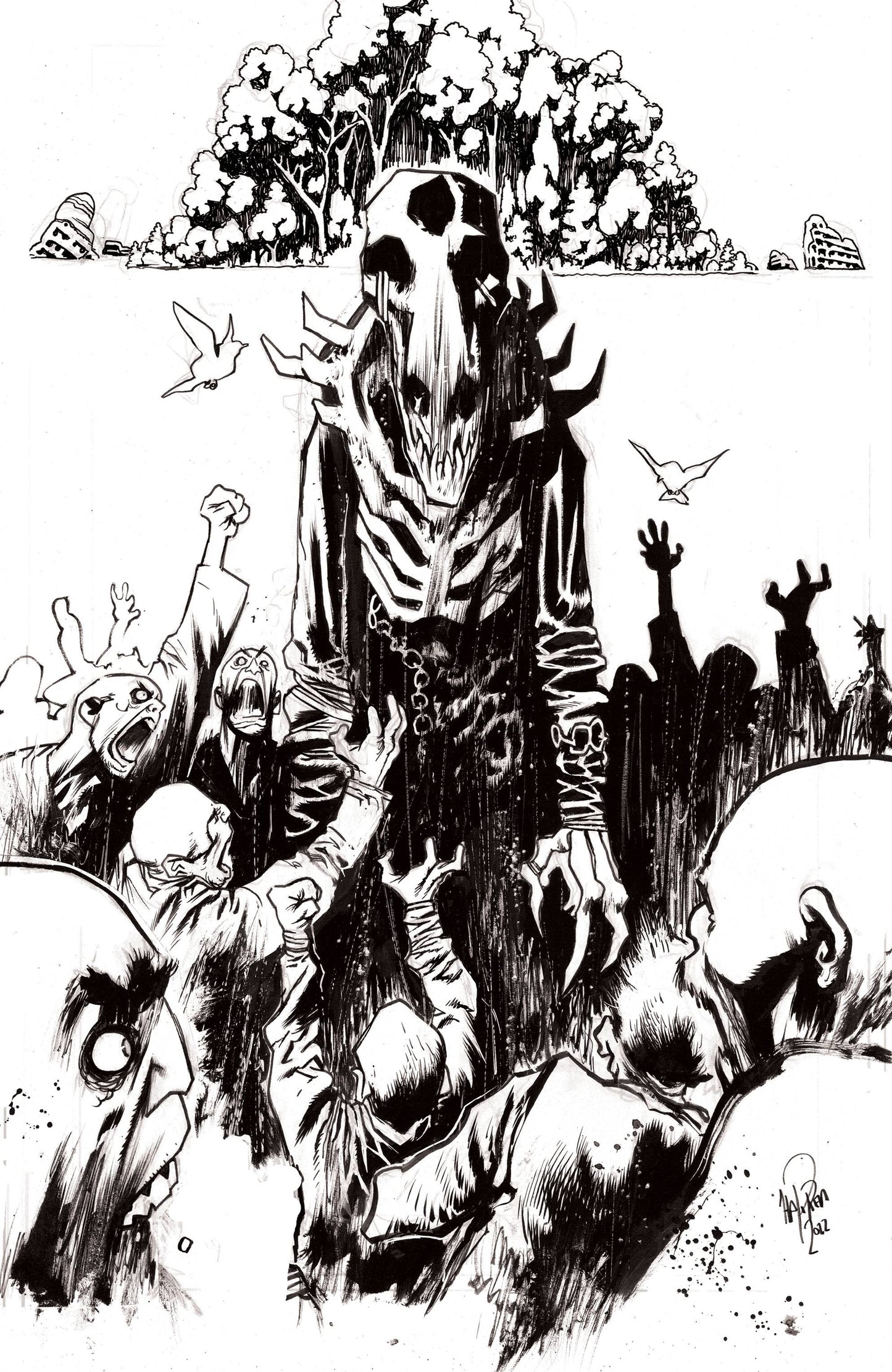 KROMA BY DE FELICI #1 (OF 4) CVR C HARREN