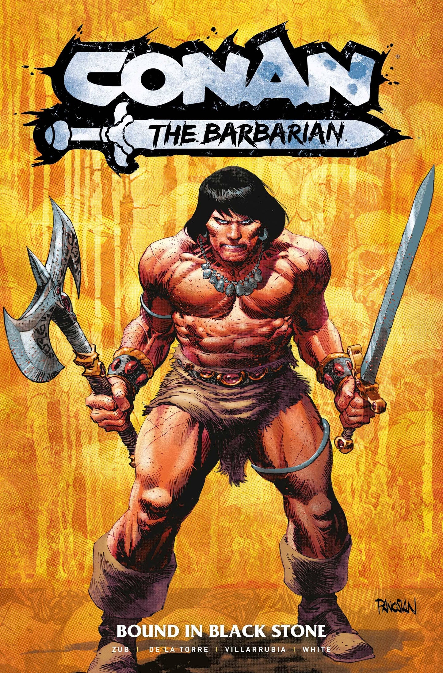 CONAN THE BARBARIAN (2024) VOLUME 01 BOUND IN BLACK STONE