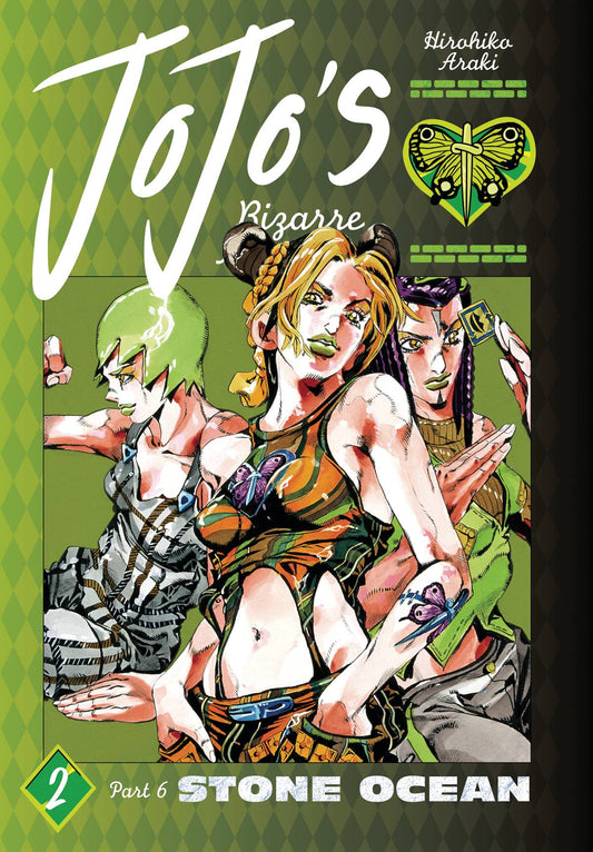 JOJOS BIZARRE ADVENTURE PART 6 STONE OCEAN VOLUME 02 HC