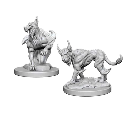DUNGEONS & DRAGONS NOLZUR'S MARVELOUS UNPAINTED MINI: BLINK DOGS