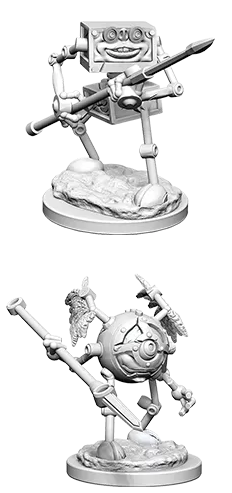 DUNGEONS & DRAGONS NOLZUR'S MARVELOUS UNPAINTED MINI: MONODRONE & DUODRONE