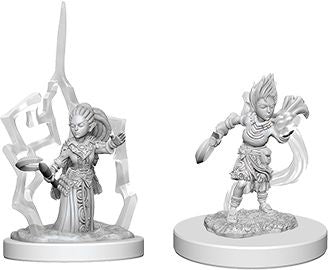 PATHFINDER BATTLES DEEP CUTS UNPAINTED MINI: GNOME FEMALE DRUID
