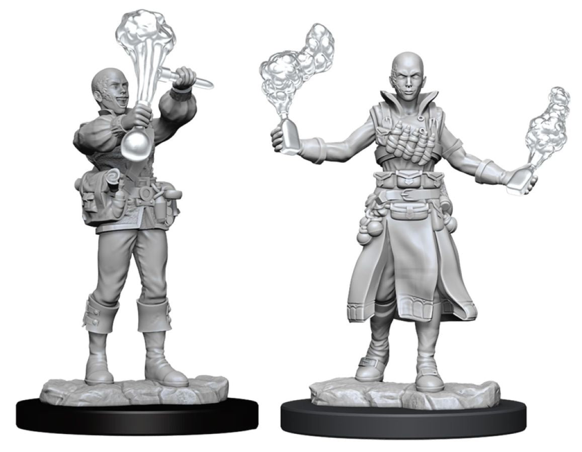 PATHFINDER BATTLES DEEP CUTS UNPAINTED MINI: HUMAN FEMALE ALCHEMIST