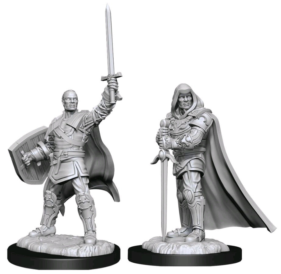 DUNGEONS & DRAGONS NOLZUR'S MARVELOUS UNPAINTED MINI: HUMAN PALADIN (MALE) #4