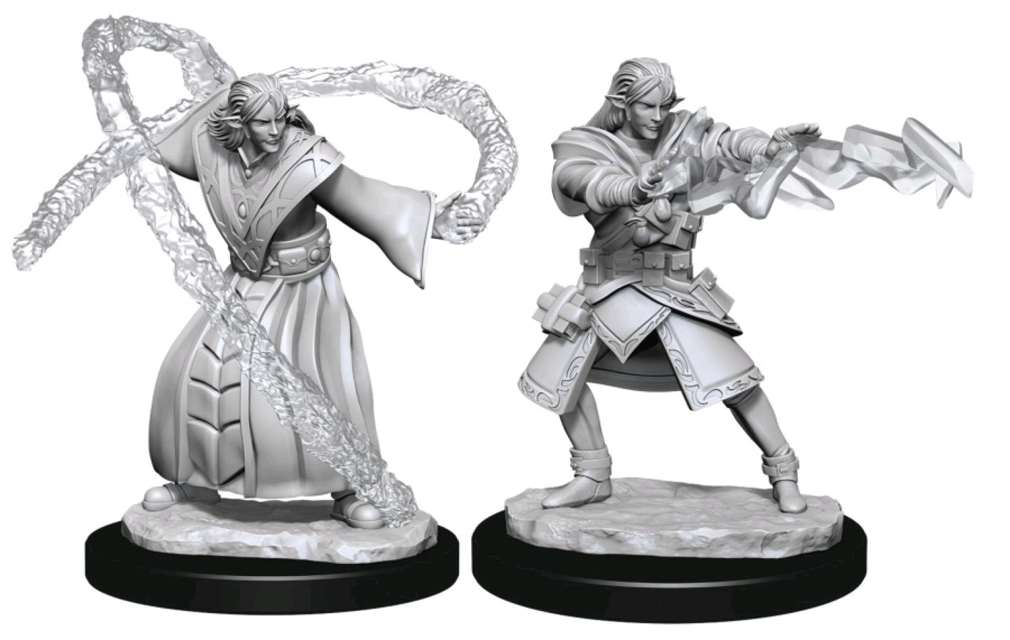 DUNGEONS & DRAGONS NOLZUR'S MARVELOUS UNPAINTED MINI: ELF WIZARD #3 (MALE)