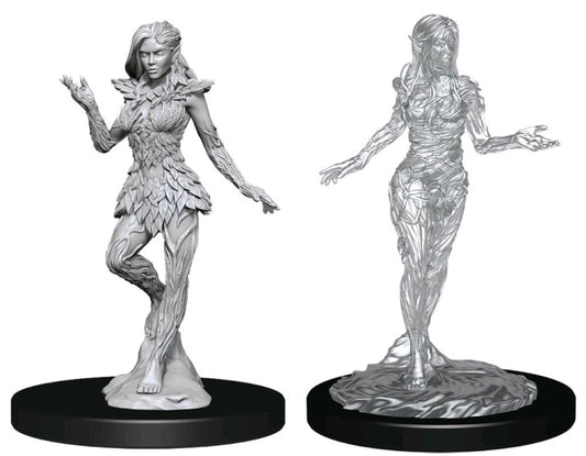 PATHFINDER BATTLES DEEP CUTS UNPAINTED MINI: NYMPH AND DRYAD