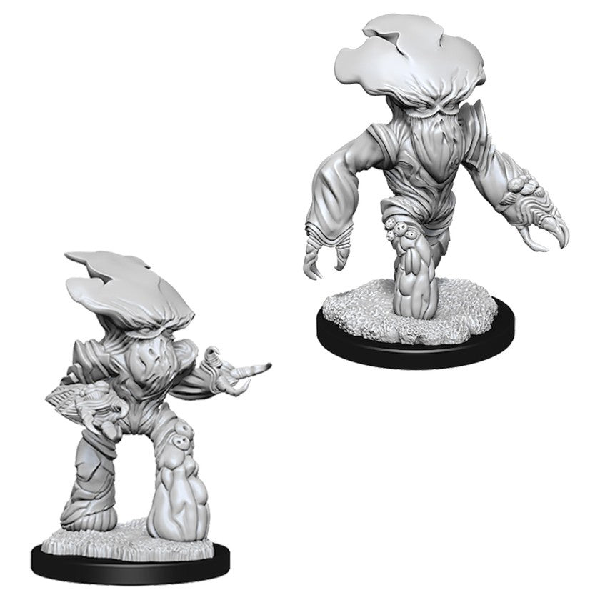 DUNGEONS & DRAGONS NOLZUR'S MARVELOUS UNPAINTED MINI: MYCONID ADULTS