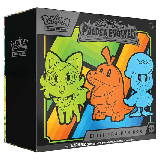 POKEMON SCARLET & VIOLET PALDEA EVOLVED ELITE TRAINER BOX