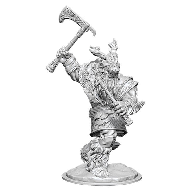 DUNGEONS & DRAGONS NOLZUR'S MARVELOUS UNPAINTED MINI: FROST GIANT (MALE)