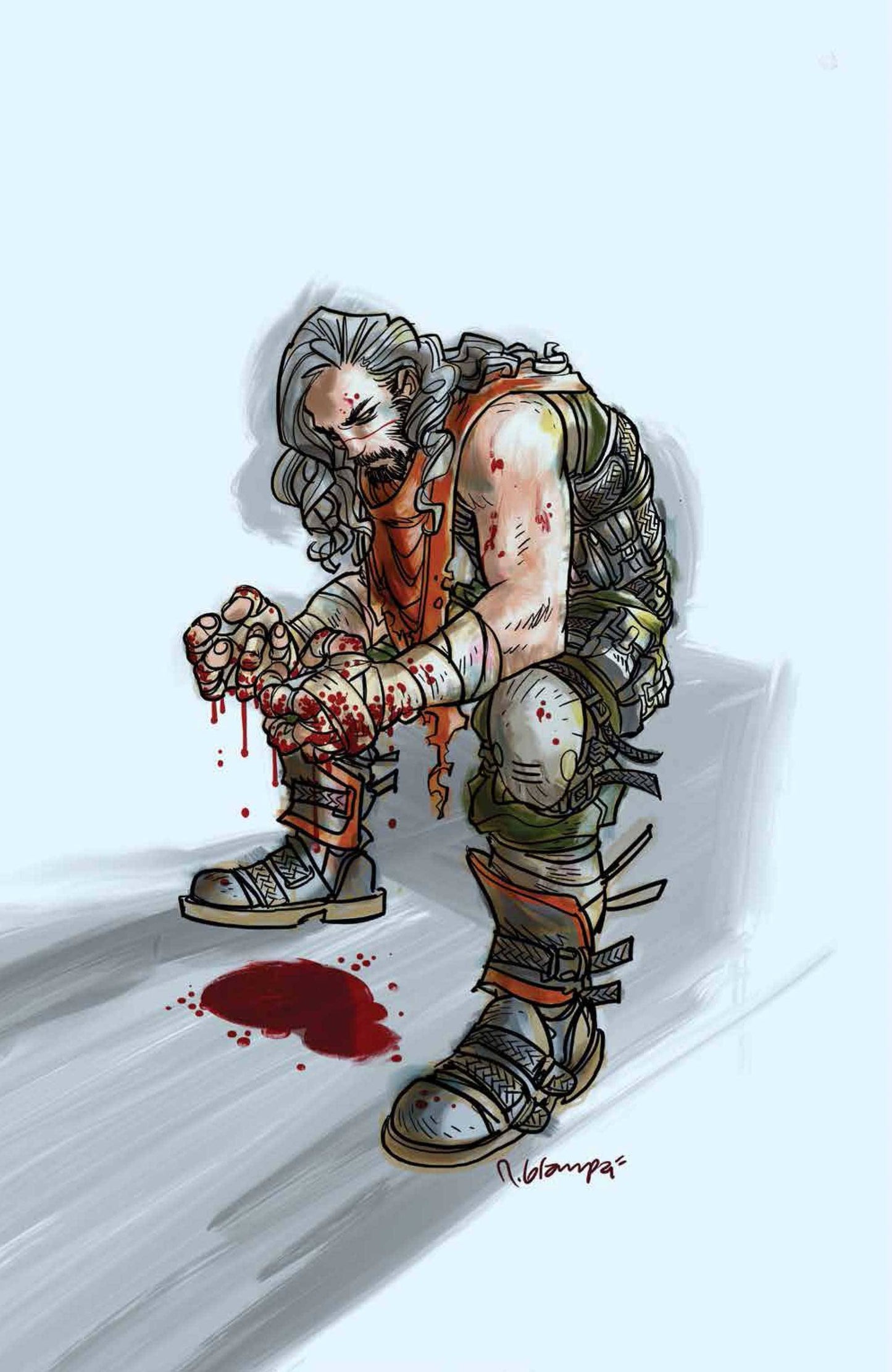 BRZRKR (BERZERKER) #4 (OF 12) CVR F