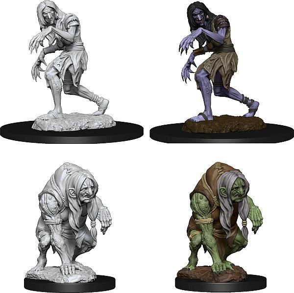 PATHFINDER BATTLES DEEP CUTS UNPAINTED MINI: ANNIS HAG & GREEN HAG