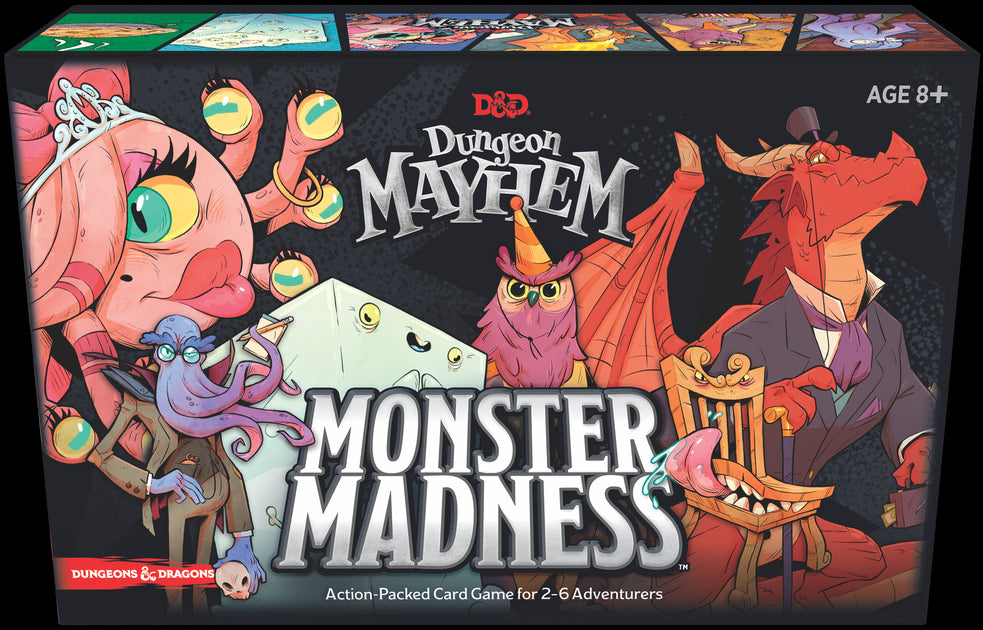 DUNGEONS AND DRAGONS DUNGEON MAYHEM MONSTER MADNESS