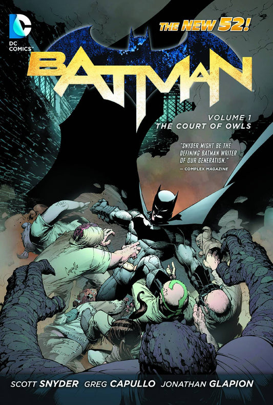 BATMAN VOLUME 01 THE COURT OF OWLS
