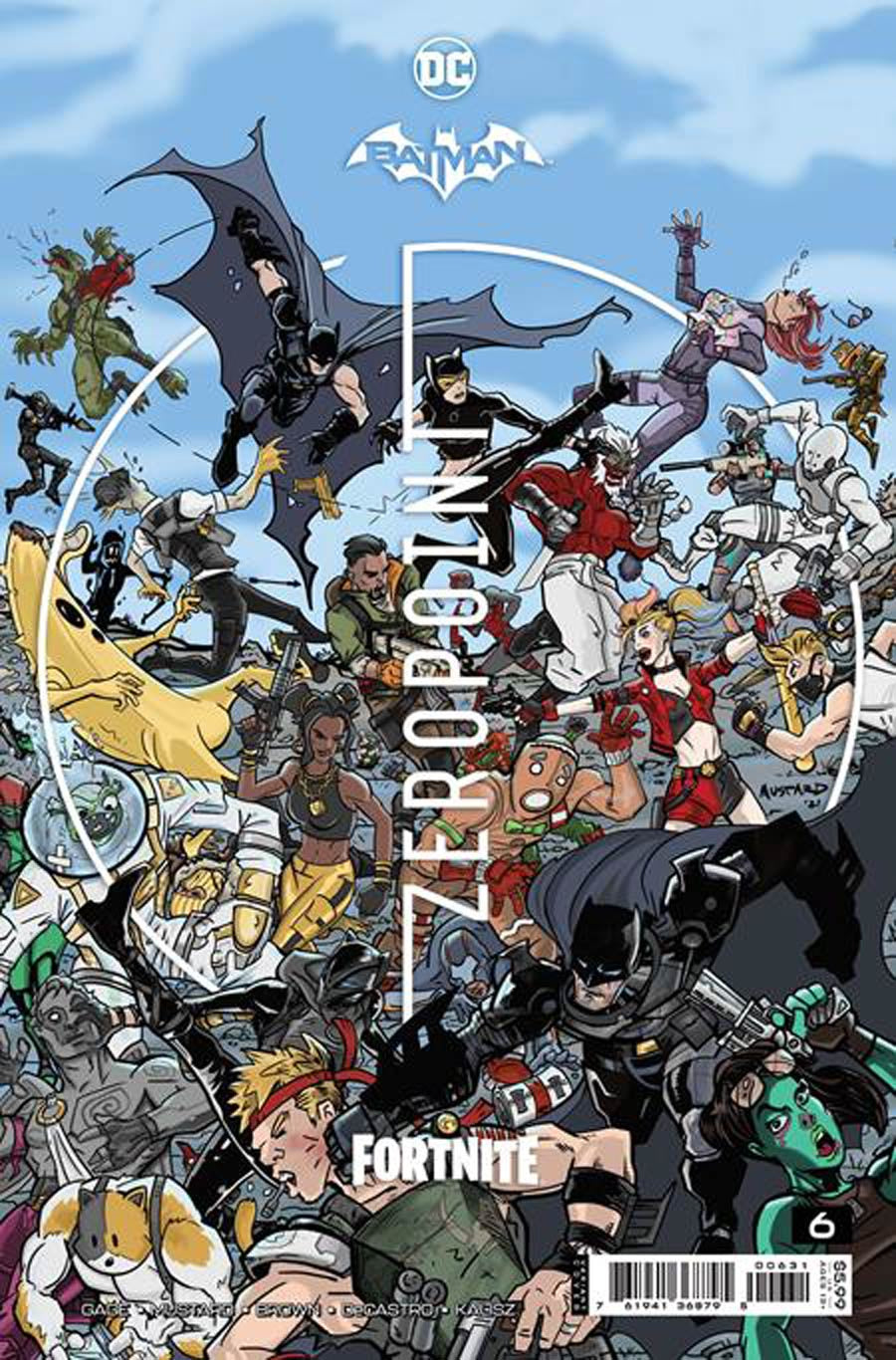 BATMAN FORTNITE ZERO POINT #6 (OF 6) PREMIUM VARIANT F DONALD MUSTARD CARD STOCK