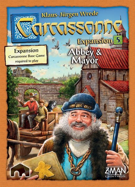CARCASSONNE ABBEY & MAYOR EXPANSION