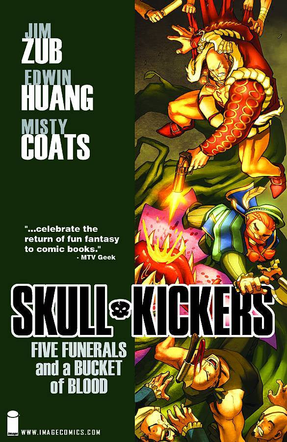 SKULLKICKERS VOLUME 02 FIVE FUNERALS AND A BUCKET OF BLOOD