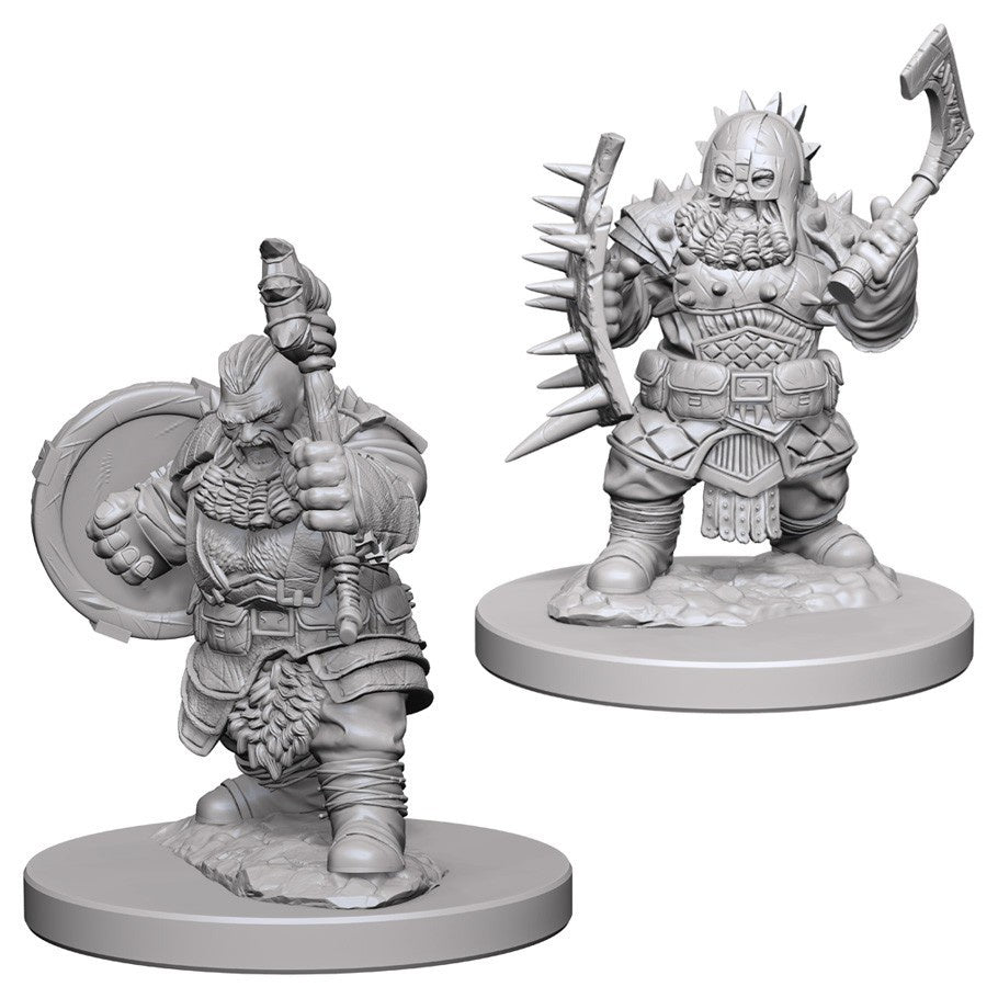 PATHFINDER BATTLES DEEP CUTS UNPAINTED MINI: DWARF BARBARIAN (MALE)