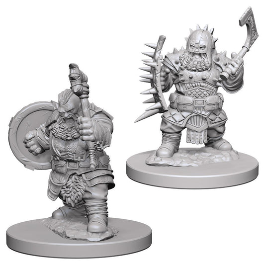 PATHFINDER BATTLES DEEP CUTS UNPAINTED MINI: DWARF BARBARIAN (MALE)