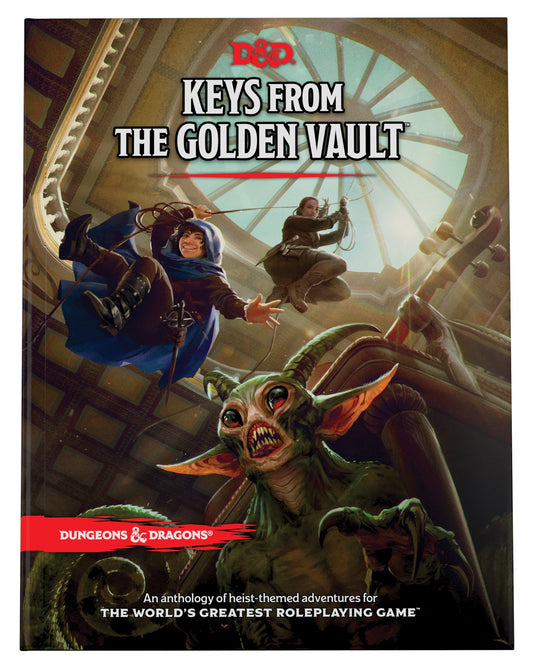 DUNGEONS & DRAGONS KEYS FROM THE GOLDEN VAULT HC