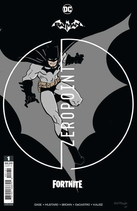 BATMAN FORTNITE ZERO POINT #1 (OF 6) PREMIUM VARIANT DONALD MUSTARD CARD STOCK VARIANT